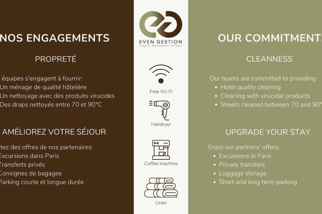 Apartment 3d#appart 6pers#2 Chambres#commerce#paris 15#ac *